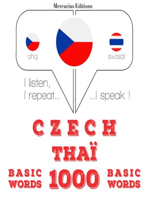 cover image of Čeština--Thaï